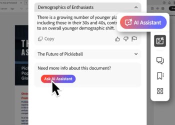 Adobe’s Next-Level PDF Experience: Meet the AI Assistant for Reader and Acrobat!