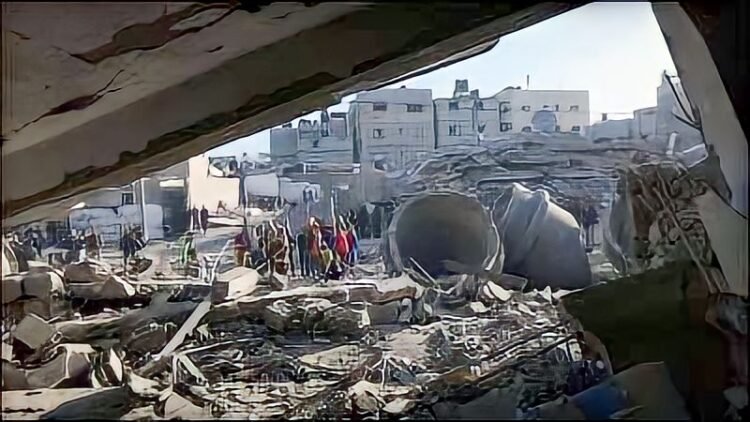 Escalating Violence: Israeli Strikes Claim Nearly 100 Lives in Gaza Amidst Ceasefire Negotiations in Paris.