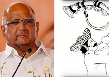 Exclusive: NCP’s Sharad Pawar faction allotted ‘Man Blowing Turha’ symbol