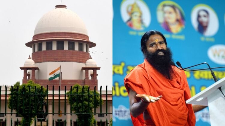 Breaking: SC Slaps Temporary Ban on Patanjali Medicine Ads for Misleading Claims, Contempt Notice to Ramdev and Balkrishna