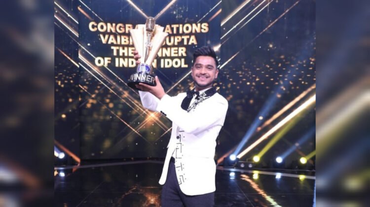 Vaibhav Gupta Wins ‘Indian Idol 14, Takes Home Rs 25 Lakh Prize
