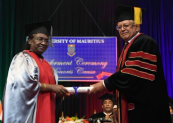 University of Mauritius Honors President Murmu with Prestigious Honorary Degree