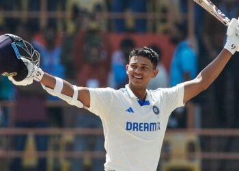 Yashasvi Jaiswal becomes second Indian after Sunil Gavaskar in 45 years to amass 700 runs in a series