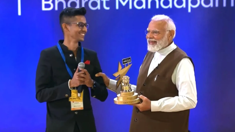 PM Modi Presents first ever ‘National Creators Award’ at Bharat Mandapam