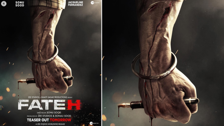 Sonu Sood Unveils First Look Poster of ‘Fateh’, Teaser Release Date Announced