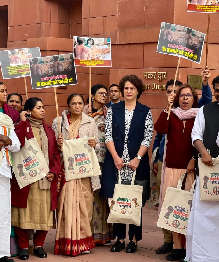 Priyanka Gandhi Doubles Down With ‘Bangladesh’ Bag, After ‘Palestine’ Row