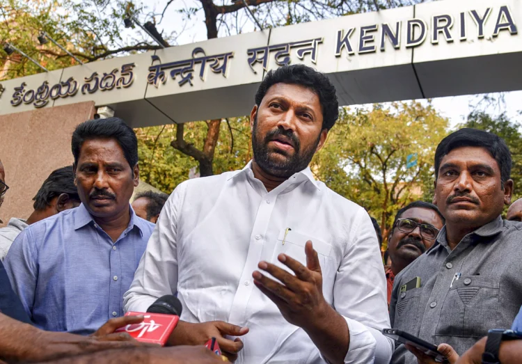 Avinash Reddy Leads Relief Operations for Cyclone-Affected Families in Andhra Pradesh