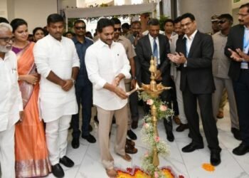YS Jagan Mohan Reddy Turns VisionVisakha into Reality with Infosys Center Inauguration