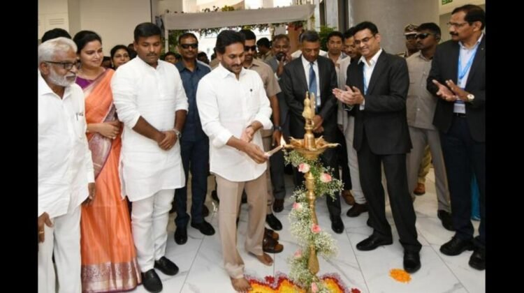 YS Jagan Mohan Reddy Turns VisionVisakha into Reality with Infosys Center Inauguration
