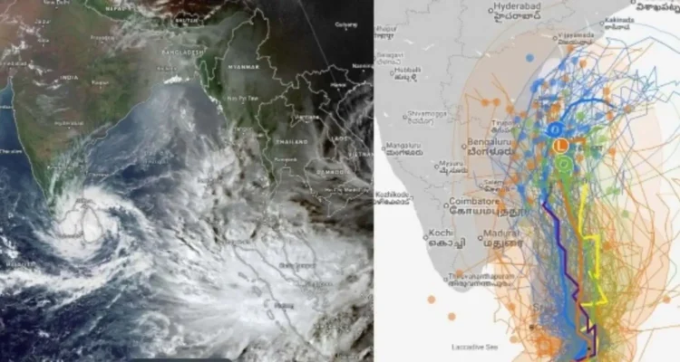 Cyclone Ditwah Moves Toward Tamil Nadu, Puducherry and South Andhra: IMD Issues Update