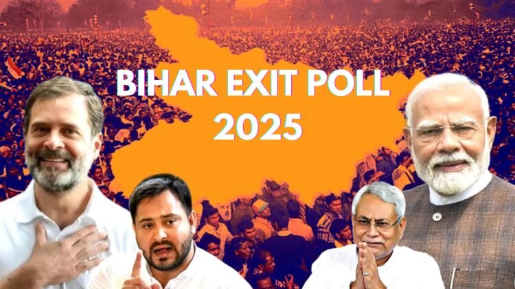 Bihar Exit Poll 2025 : NDA Projected Majority Over Mahagathbandhan