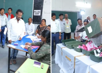 Strong Voter Turnout Recorded at Dhadem Booth in Sanvordem During Zilla Panchayat Elections