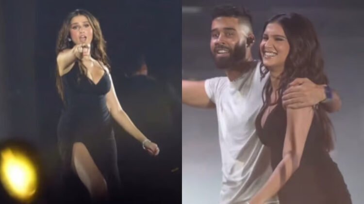 Tara Sutaria’s Onstage Appearance at AP Dhillon Concert Draws Attention