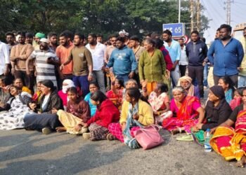 Man Stabbed to Death in Bhadrachalam; Family Stages Protest Demanding Justice