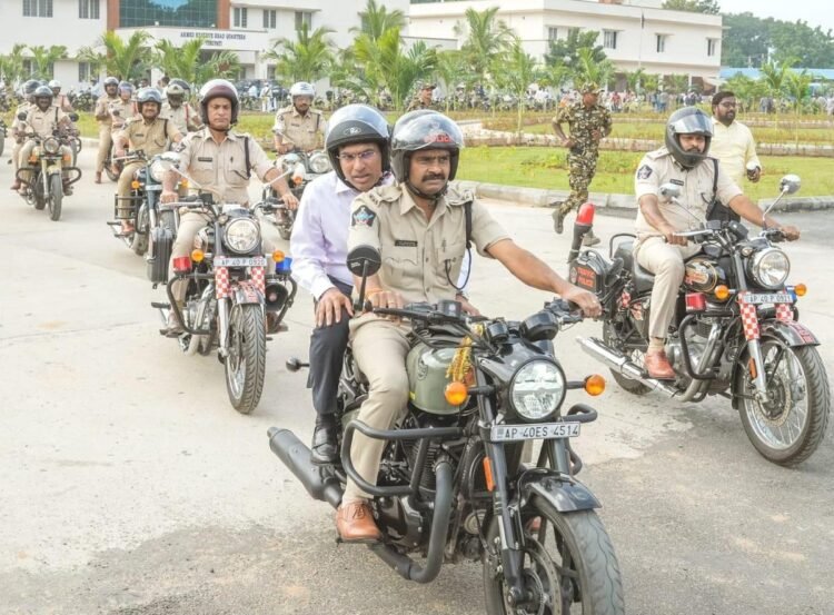 Tirupati Police Promote Road Safety Through Helmet Awareness Rally