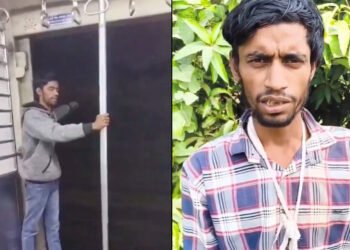 Reels Obsession Turns Dangerous as Young Man Breaks Arm in Train Mishap