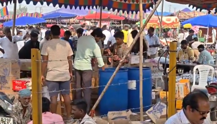 Illicit Liquor Trade Flourishes Under Excise Minister’s Watch in Kankipadu